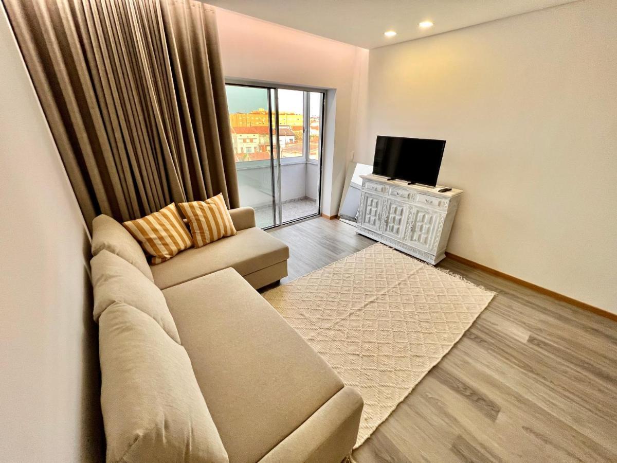 Charming Studio Apartment In Póvoa de Varzim Exteriör bild